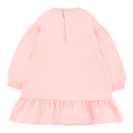 Moschino Abito Girocollo tinta unita Rosa per Neonata MDV0CWX ROSA MOSCHINO 