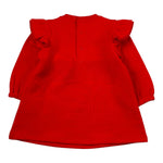 Moschino Abito tinta unita con Stampa Rosso per Neonata MDV0DP ROSSO MOSCHINO 