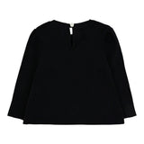 Moschino Shirt Girocollo tinta unita con Stampa Nero per Neonata MEO001XXXX NERO MOSCHINO 