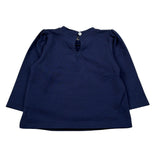 Moschino Shirt Girocollo tinta unita con Stampa Blu per Neonato MGO001 BLU MOSCHINO 