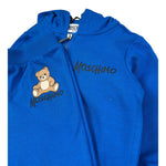 Moschino Completo 2 Pezzi Felpa-Pantalone tinta unita Cobalto per Neonato MMK05G COBALTO MOSCHINO 