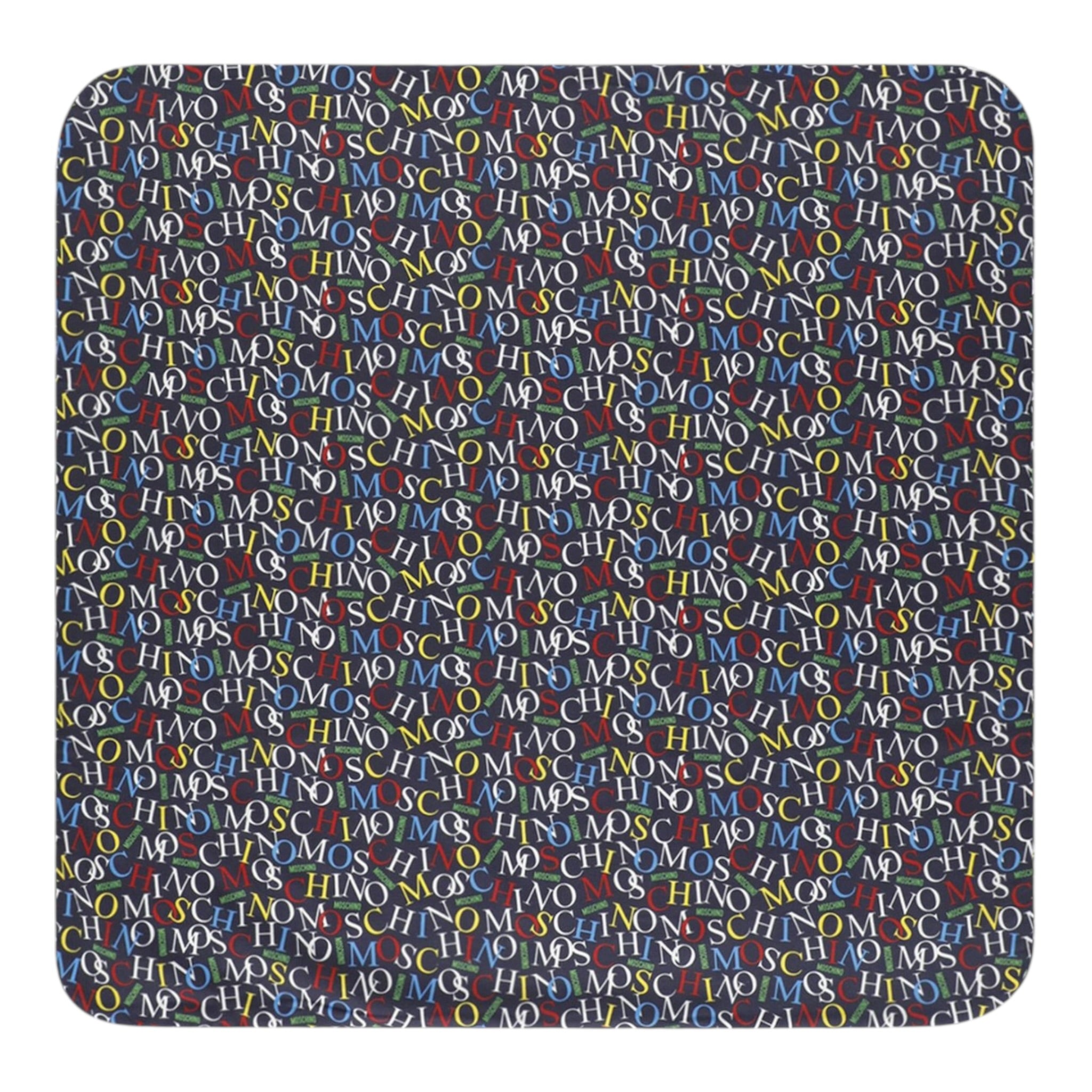 Moschino Coperta tinta unita con Stampe Blu per Neonato MOB00F BLU MOSCHINO 
