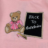 Moschino Shirt tinta unita con Stampa Rosa per Neonata MQO014F ROSA MOSCHINO 