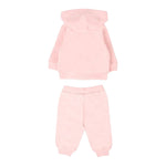 Moschino Completo 2Pz Felpa-Pantalone Rosa per Neonata MUK05D ROSA MOSCHINO 
