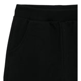 Moschino Completo 2 Pezzi Felpa-Pantalone tinta unita Nero per Neonato MUK05F NERO MOSCHINO 