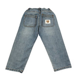 Moschino Jeans tinta unita con Elastico In Vita Azzurro per Neonato MUP05HX AZZURRO MOSCHINO 