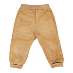 Moschino Pantalone tinta unita In Velluto Cammello per Neonato MUP05I CAMMELLO MOSCHINO 