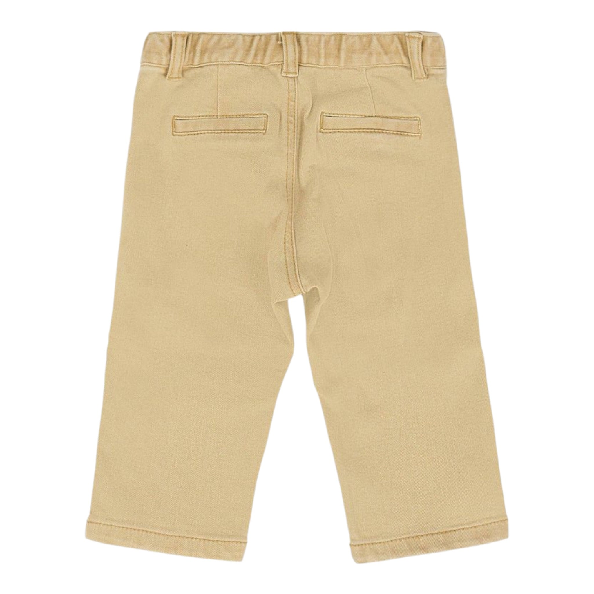 Moschino Pantalone tinta unita con Tasche Beige per Bambino MUP05L BEIGE MOSCHINO 