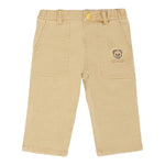 Moschino Pantalone tinta unita con Tasche Beige per Neonato MUP05LN BEIGE MOSCHINO 