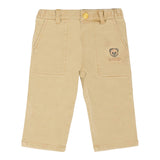 Moschino Pantalone tinta unita con Tasche Beige per Neonato MUP05LN BEIGE MOSCHINO 