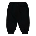 Moschino Pantalone Tuta tinta unita con Logo Nero per Neonato MUP05P NERO MOSCHINO 