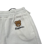 Moschino Pantalone Tuta tinta unita con Logo Bianco per Neonato MUP05Y BIANCO MOSCHINO 