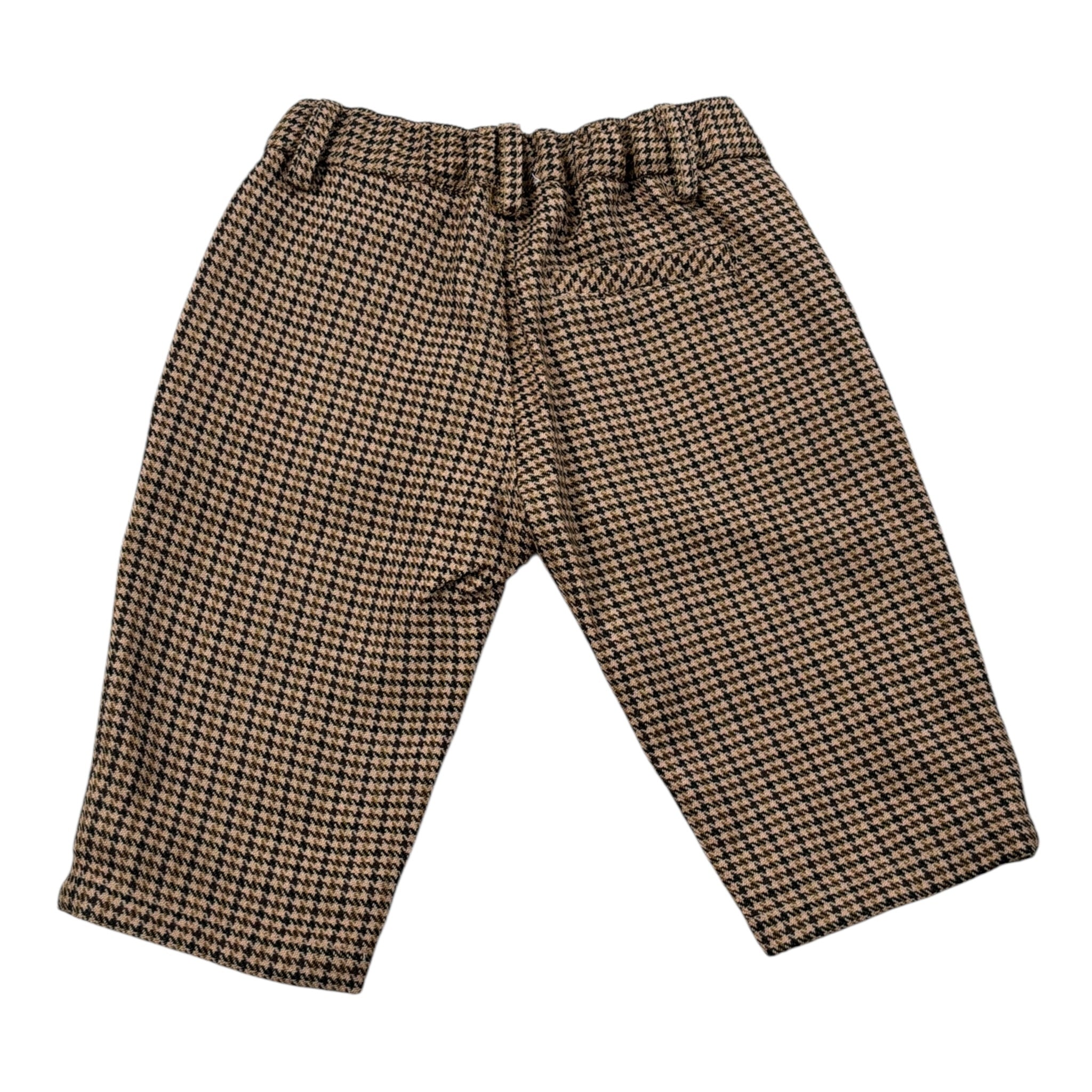 Moschino Pantalone Stampa Fantasia con Elastico In Vita Marrone per Neonato MUP061 MARRONE MOSCHINO 