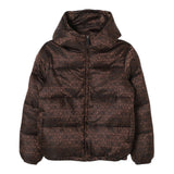 Moschino Giubbino tinta unita con Cappuccio Marrone per Neonato MUS02O MARRONE MOSCHINO 