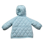 Moschino Giubbino tinta unita con Logo Azzurro per Neonato MUS036 AZZURRO MOSCHINO 