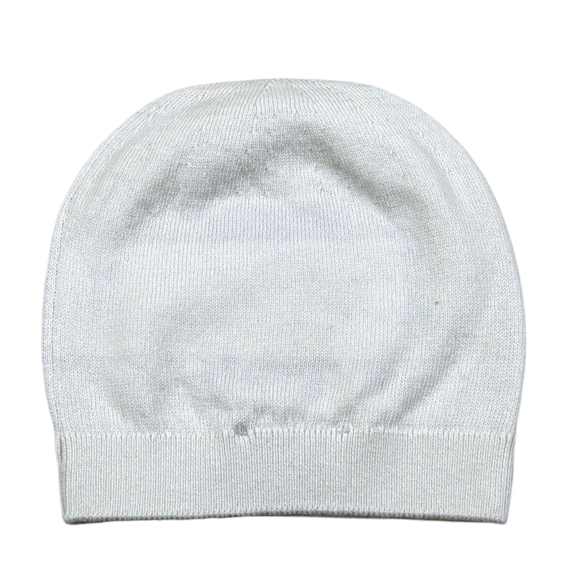 Moschino Cappello tinta unita con Ricamo Logo Panna per Neonato MUX05K PANNA MOSCHINO 