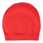 Moschino Cappello tinta unita con Ricamo Logo Rosso per Neonato MUX05KX ROSSO MOSCHINO 