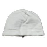 Moschino Cappello tinta unita con Logo Bianco per Neonato MUX05LXX BIANCO MOSCHINO 