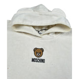 Moschino Accappatoio tinta unita Panna per Neonato MUX05X PANNA MOSCHINO 