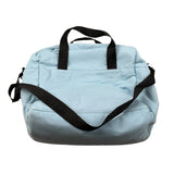 Moschino Borsone tinta unita con Orso con Coperta Azzurro per Neonato MUX062 AZZURRO MOSCHINO 