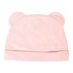 Moschino Set Cappello-Bavetta tinta unita Rosa per Neonata MUY08LX ROSA MOSCHINO 