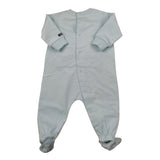 Moschino Tutina tinta unita con Stampa Azzurro per Neonato MUY09H AZZURRO MOSCHINO 