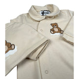Moschino Set Tutina con Cappello Beige per Neonato MUYI09I BEIGE MOSCHINO 