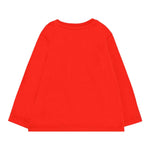 Moschino Shirt Girocollo tinta unita con Logo Rosso per Neonato MVO00R ROSSO MOSCHINO 