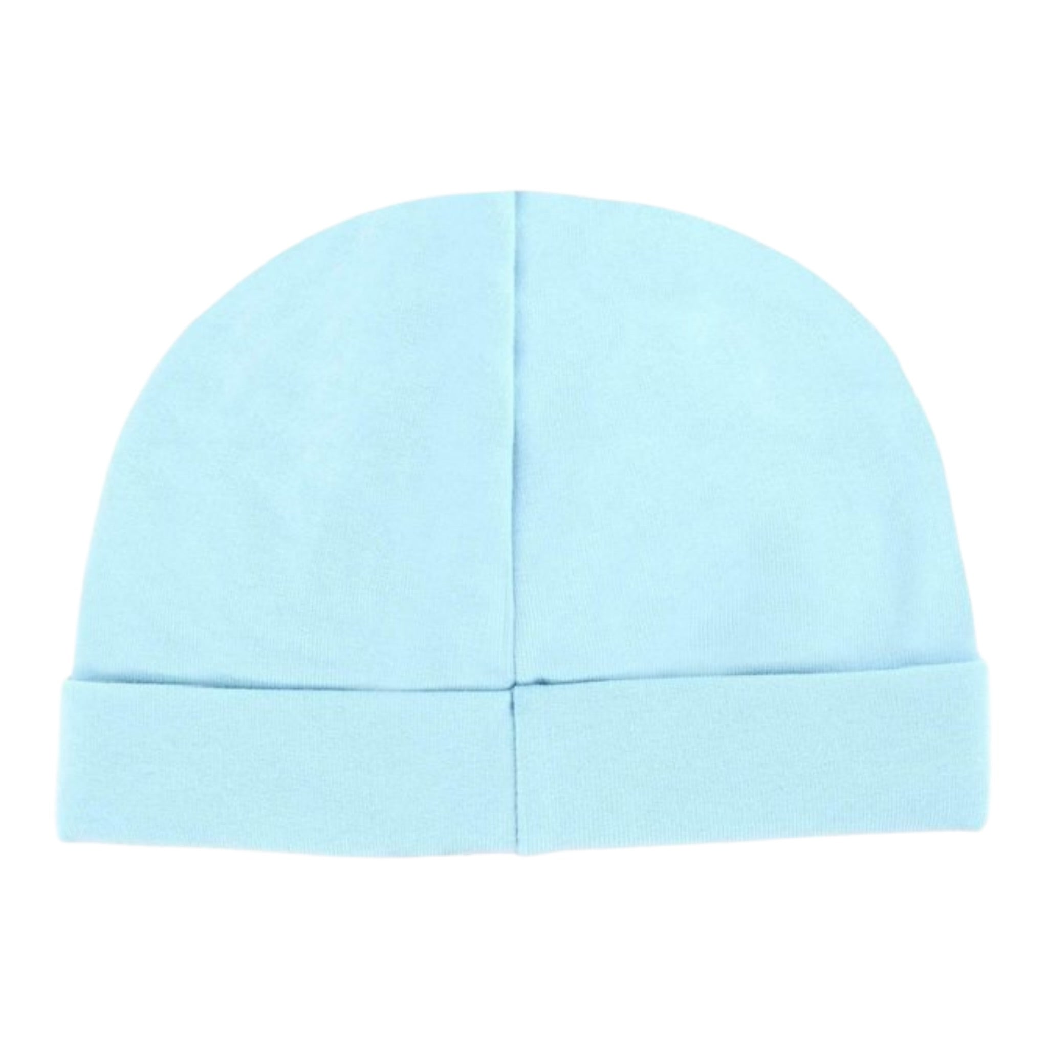 Moschino Cappello tinta unita con Logo Azzurro per Neonato MXX031 AZZURRO MOSCHINO 
