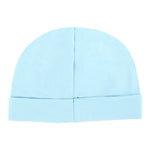 Moschino Cappello tinta unita con Logo Azzurro per Neonato MXX031X AZZURRO MOSCHINO 
