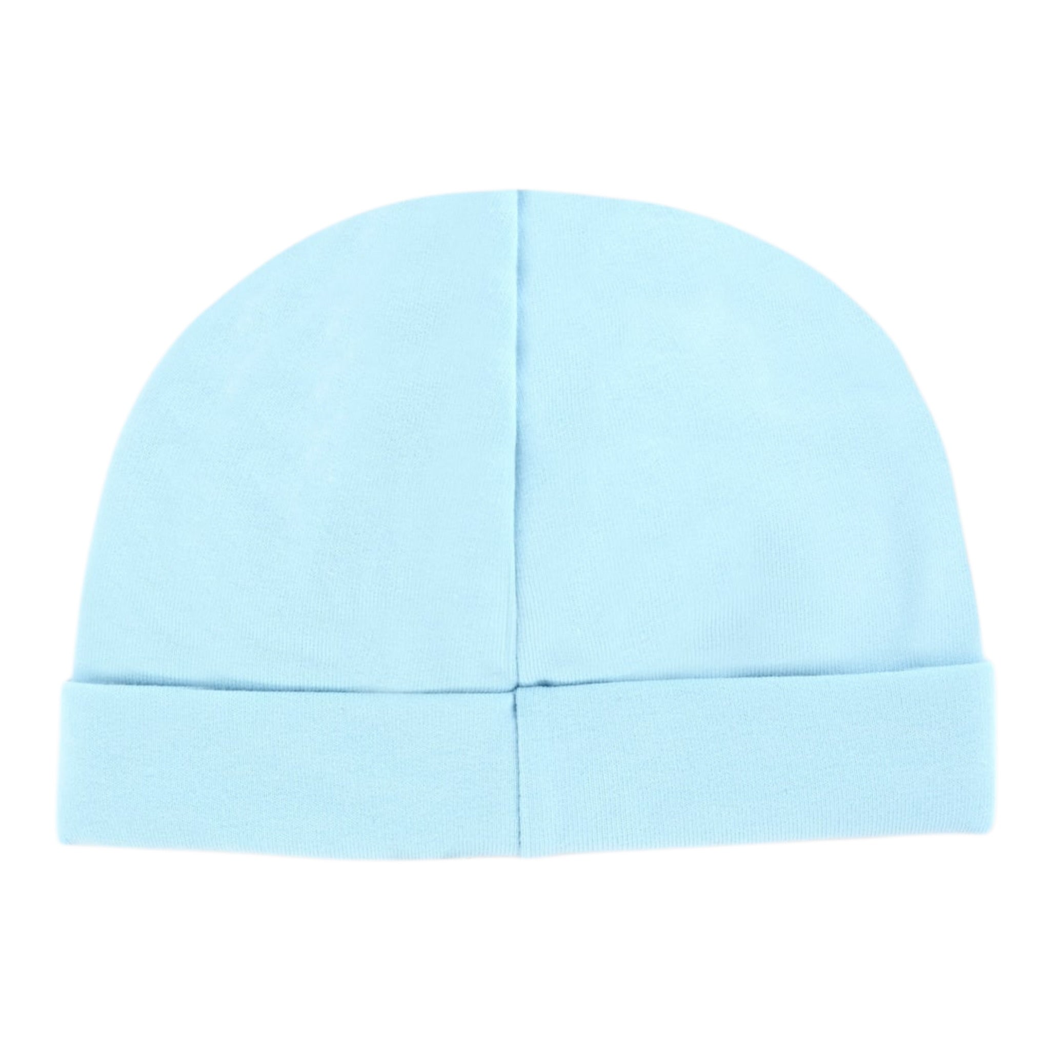 Moschino Cappello tinta unita con Logo Azzurro per Neonato MXX031X AZZURRO MOSCHINO 