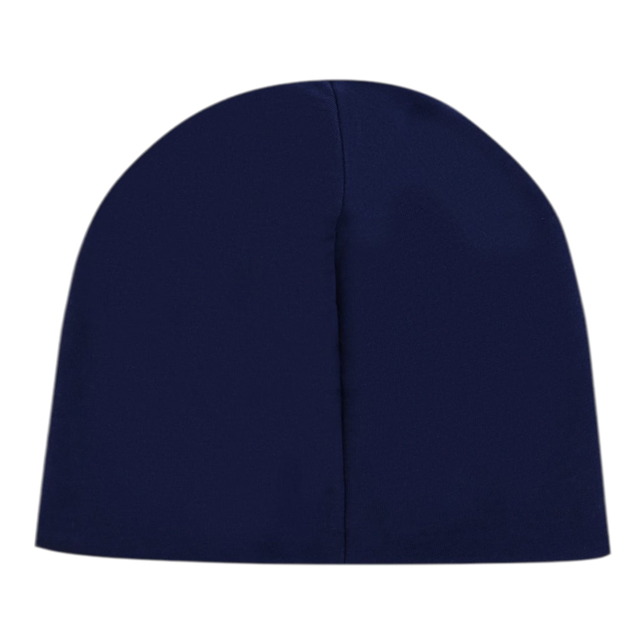 Moschino Cappello tinta unita con Logo Blu per Neonato MXX031X BLU MOSCHINO 