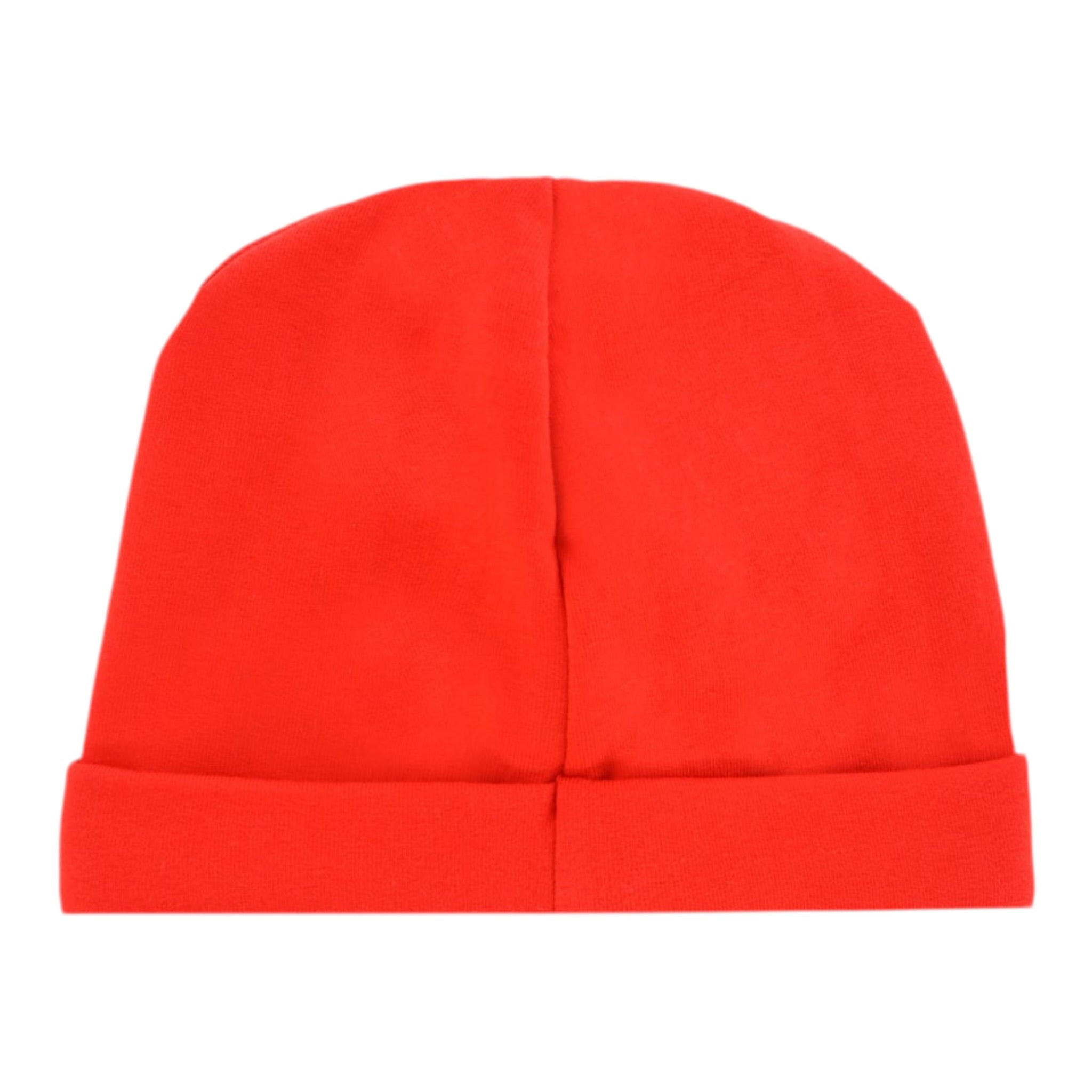 Moschino Cappello tinta unita con Logo Rosso per Neonato MXX031X ROSSO MOSCHINO 