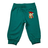 Moschino Completo 2 Pezzi Felpa-Pantalone tinta unita Verde per Neonato MZF060 VERDE MOSCHINO 