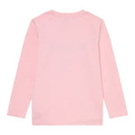 Moschino Shirt Girocollo tinta unita con Stampa Rosa per Neonata MZO00RAX ROSA MOSCHINO 