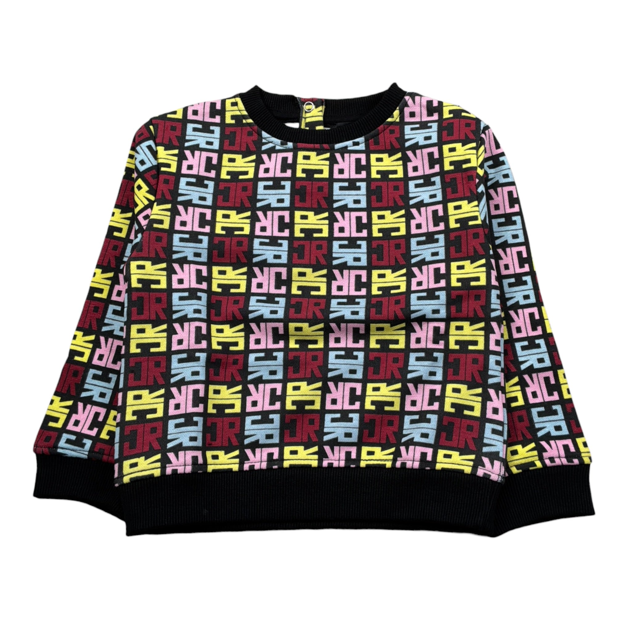 John Richmond Felpa Chiusa Girocollo Stampa Fantaisa Multicolor per Neonata RIA25080FE MULTICOLOR JOHN RICHMOND 