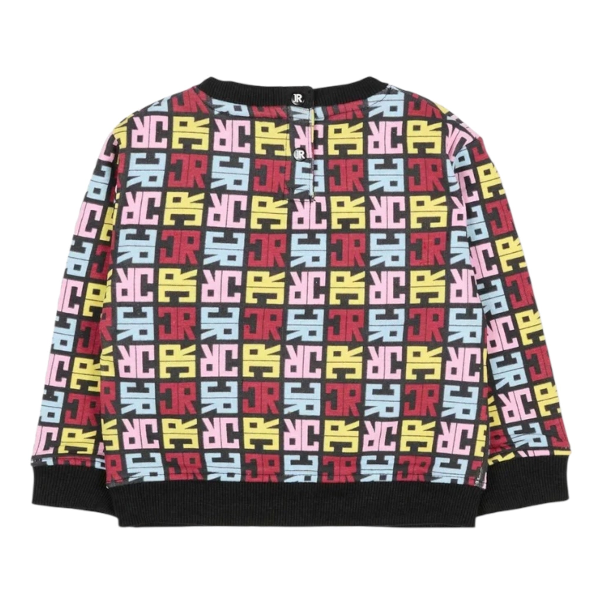 John Richmond Felpa Chiusa Girocollo Stampa Fantaisa Multicolor per Neonata RIA25080FE MULTICOLOR JOHN RICHMOND 