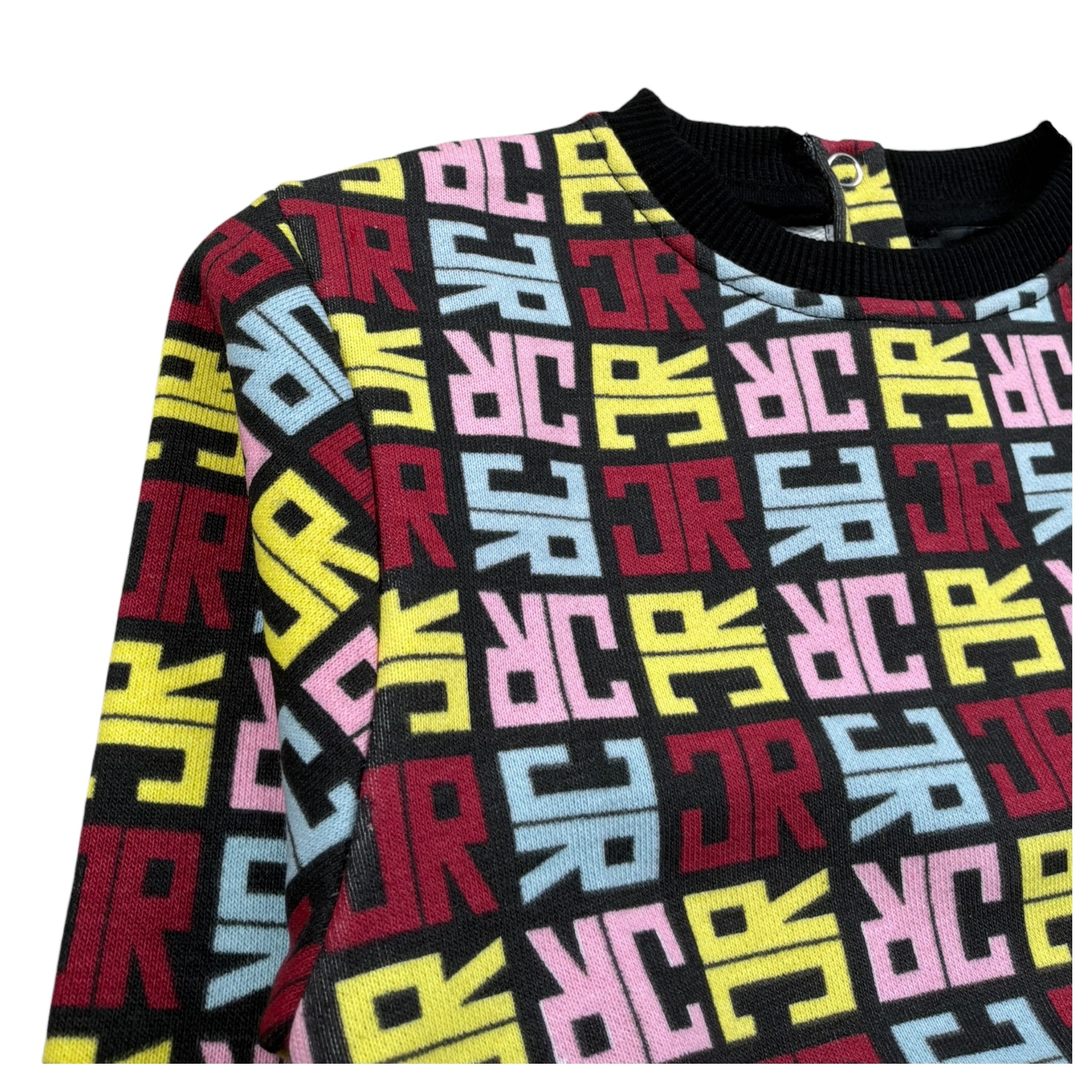 John Richmond Felpa Chiusa Girocollo Stampa Fantaisa Multicolor per Neonata RIA25080FE MULTICOLOR JOHN RICHMOND 