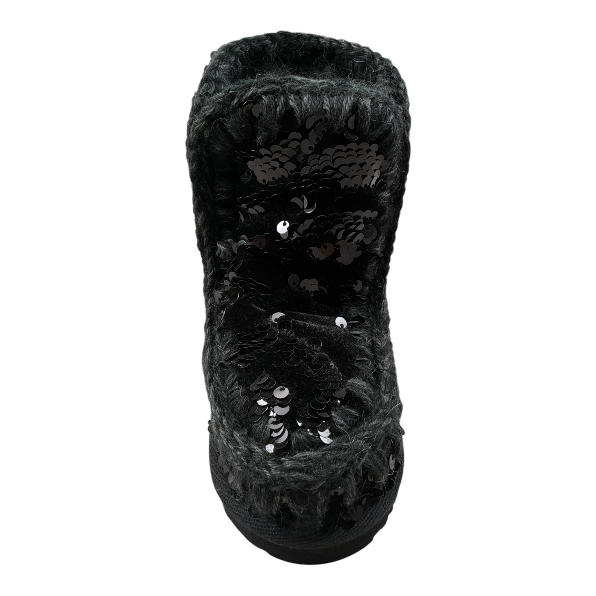 Mou Stivali tinta unita con Paillettes Nero per Neonata MUFK101031KNX NERO MOU 