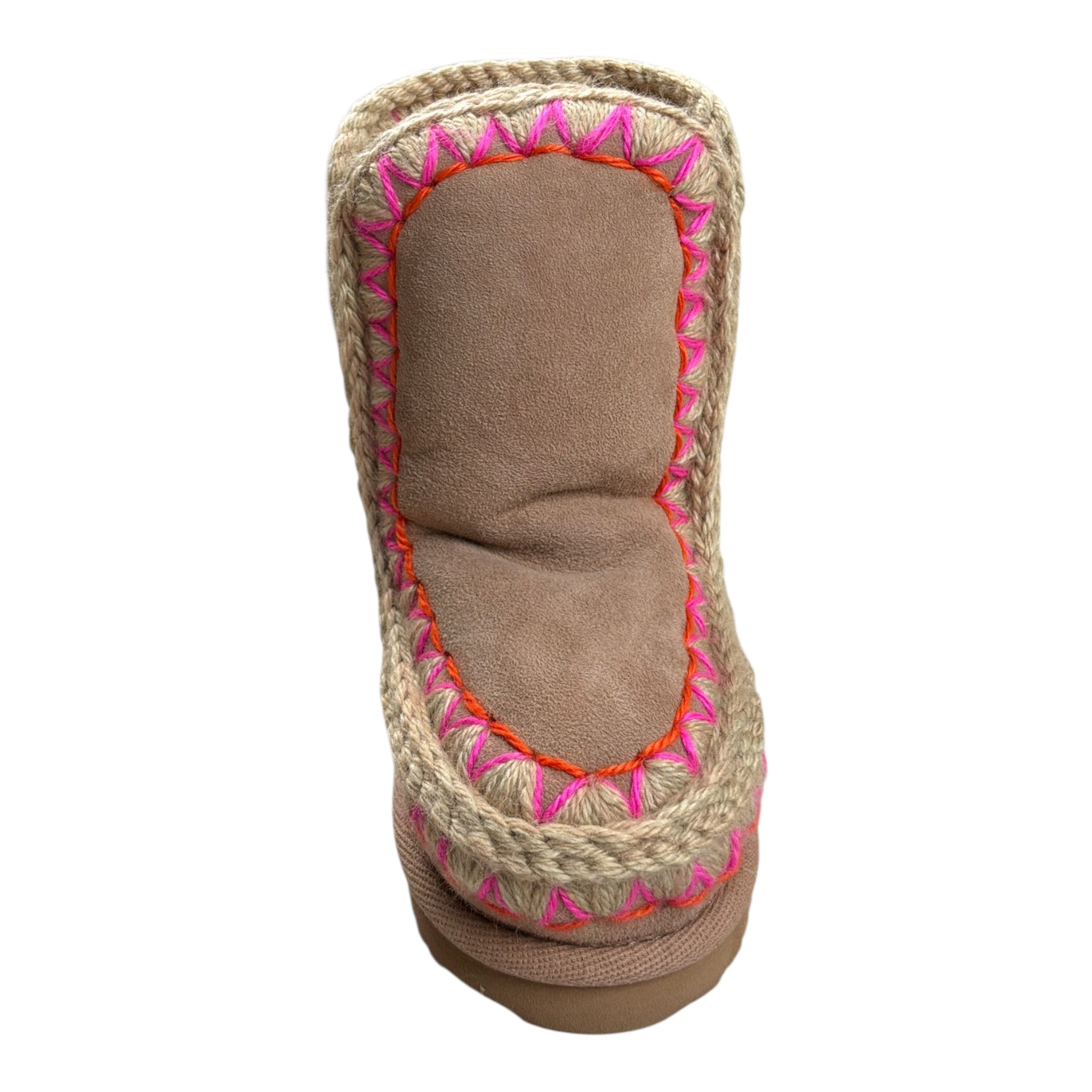 Mou Stivali Tint Unita con Profili In Contrasto Beige per Neonata MUFK101041AN BEIGE MOU 