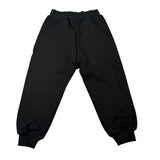 Mousse Pantalone tinta unita con Logo Nero per Bambino BROS NERO MOUSSE 