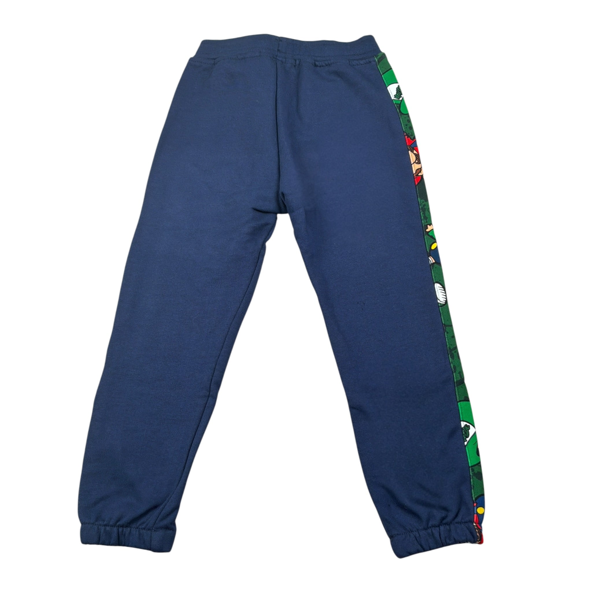 Mousse Pantalone tinta unita con Logo Blu per Bambino BROSO BLU MOUSSE 
