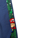 Mousse Pantalone tinta unita con Logo Blu per Neonato BROSON BLU MOUSSE 