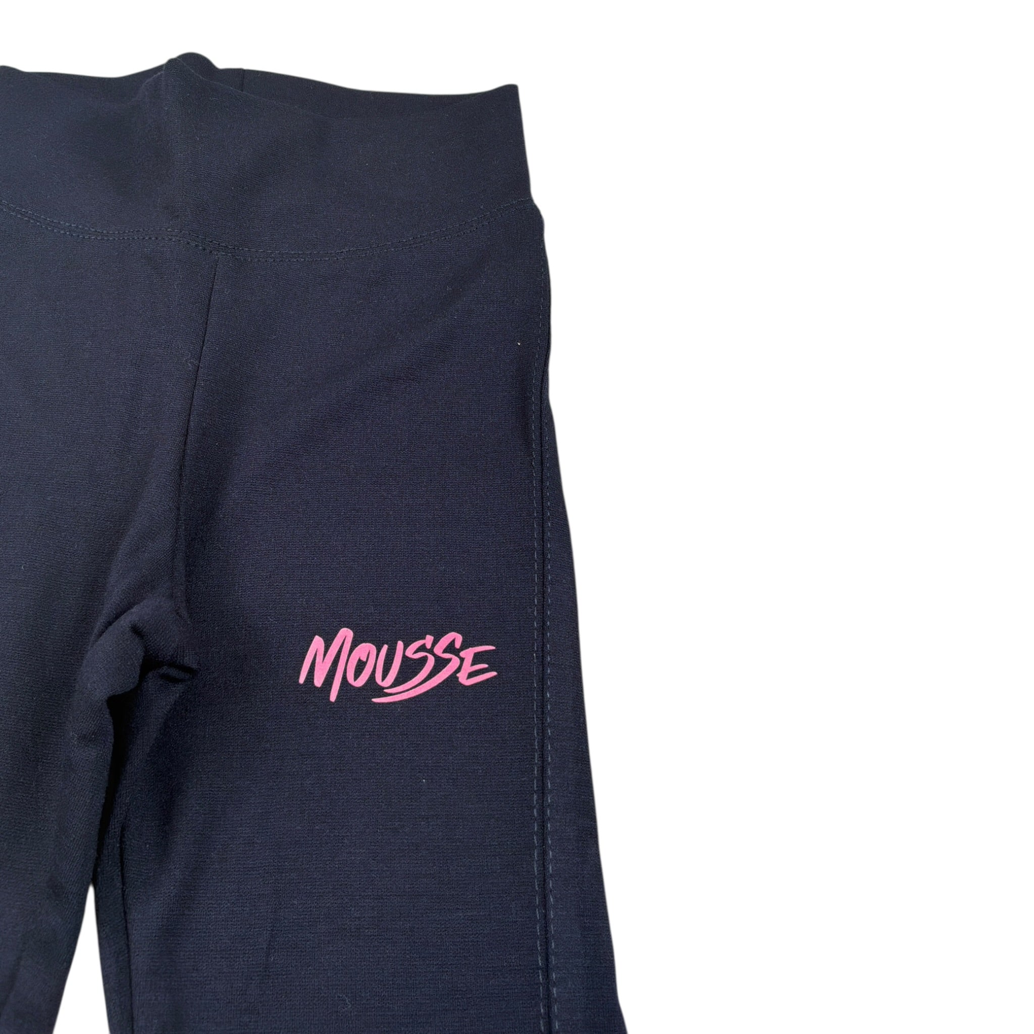 Mousse Leggins tinta unita Modello Zampa Blu per Neonata NAVYN BLU MOUSSE 