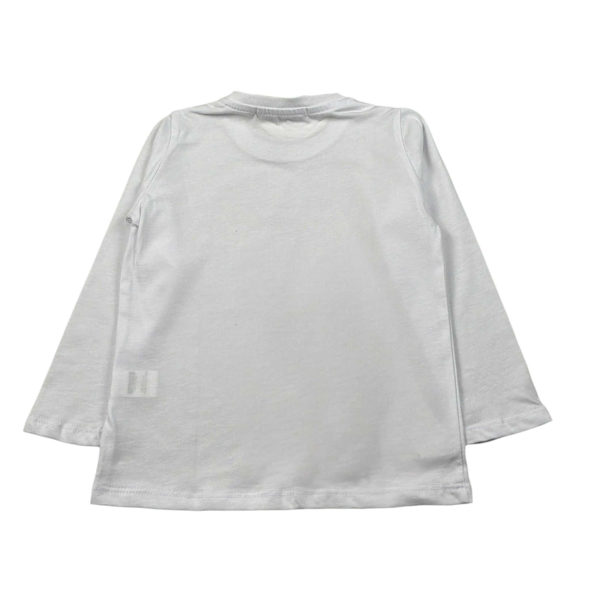 Mousse Shirt Girocollo tinta unita con Frozen Bianco per Neonata SISTERICE BIANCO MOUSSE 