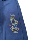 Mousse Pantalone tinta unita con Logo Blu per Neonato SPINAIRP BLU MOUSSE 