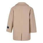 Msgm Cappotto tinta unita Beige per Bambina F4MSJGCO169 BEIGE MSGM 