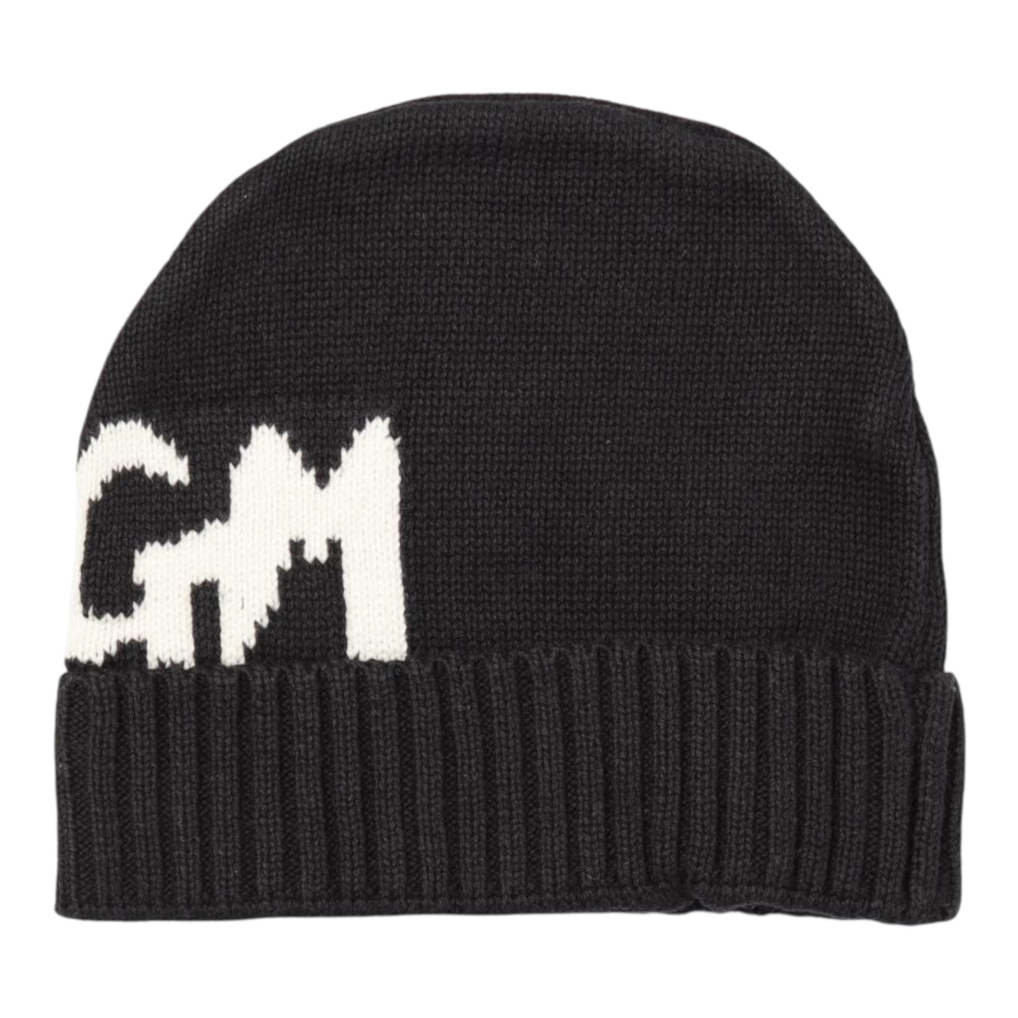 Msgm Cappello tinta unita con Logo Nero per Bambina F4MSJUHT077 NERO MSGM 