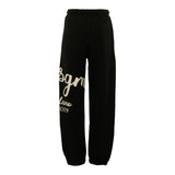 Msgm Pantalone Modello Tuta tinta unita con Stampa Nero per Bambina F5MSJBFP255X NERO MSGM 