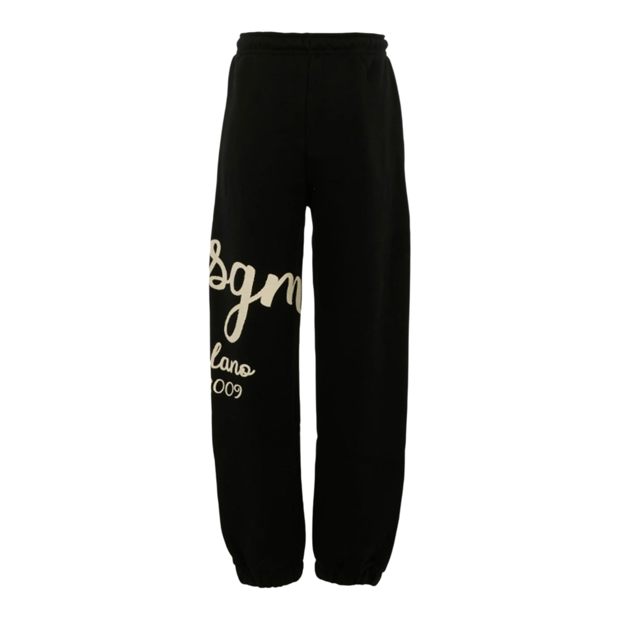 Msgm Pantalone Modello Tuta tinta unita con Stampa Nero per Bambina F5MSJBFP255X NERO MSGM 